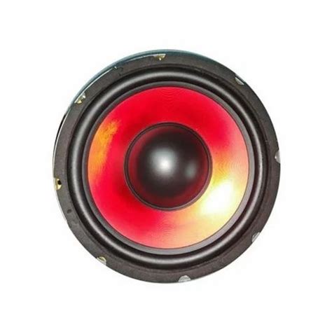 Red And Black 1200 Watt Car Speaker, Size: 20 cm at Rs 1850/piece in ...