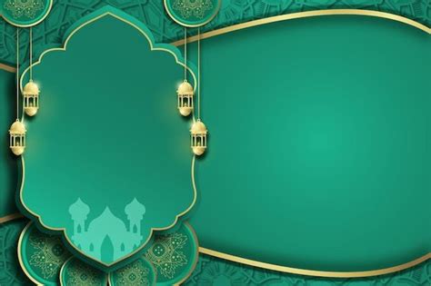 Elegant islamic background with frame Pr... | Premium Vector #Freepik #vector #ramadan ...