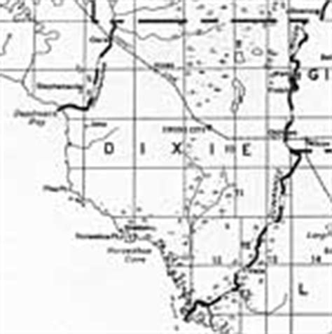 Florida Maps - Dixie County