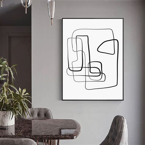 Wall Art - Abstract Line - Canvas Prints-Poster Prints - Art Prints Melbourne | Wall Art Prints ...