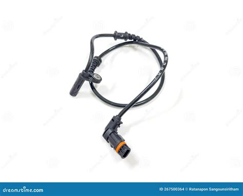 Anti-lock Braking System ABS Sensor on White Background, Car Maintenance Service Stock Photo ...