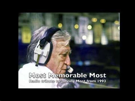 Johnny Most - Most Memorable Most - Radio Tribute from 1993 - YouTube