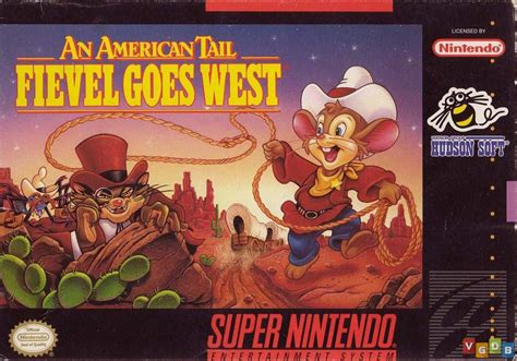 An American Tail: Fievel Goes West - VGDB - Vídeo Game Data Base