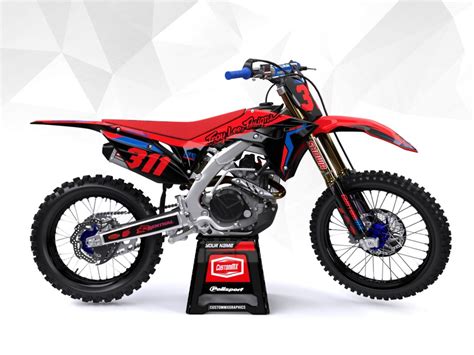 IdolRDBL Series – Honda CR / CRF Graphics Kit – Custom MX – The Home Of ...