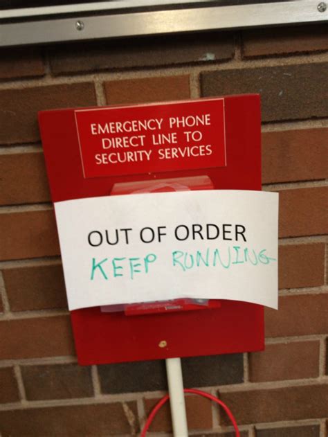 12 Funniest Out Of Order Signs Ever