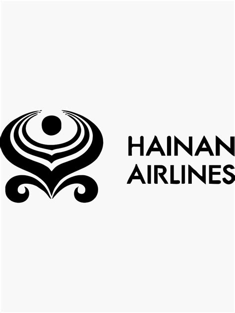 "Hainan Airlines Logo" Sticker by masasimoto | Redbubble