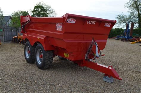 Secondhand Farm Equipment | Agricultural Trailers | JPM Dump Trailer 14T 11010499 - Warwickshire