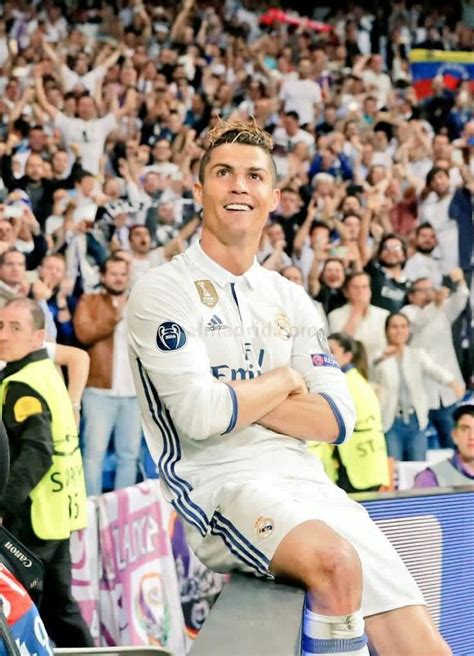 Cristiano Ronaldo pós hat trick. Semifinal UCL 2016/2017 x Atleti ...