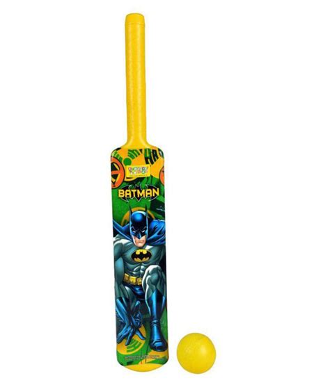 Batman Multicolor Plastic Bat and Ball Set - Buy Batman Multicolor ...