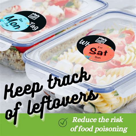 Track Your Leftovers With Reusable Labels - Etsy | Reusable labels, Leftover, Food labels