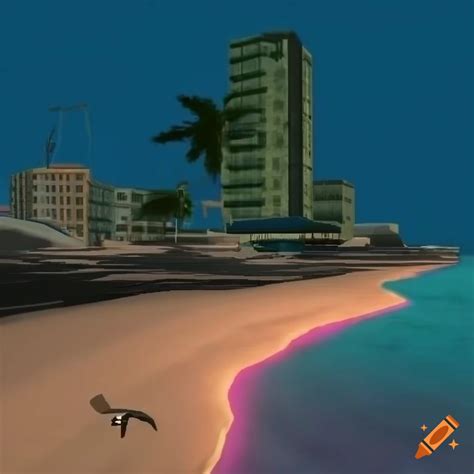 Midday, beach, gta vice city