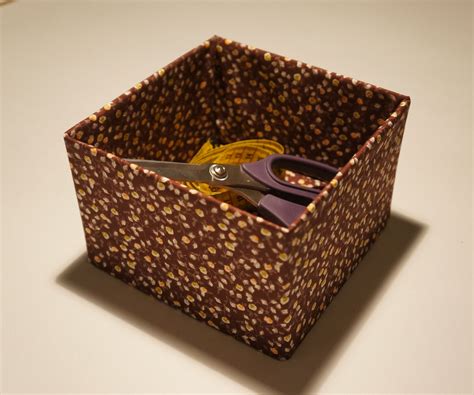 DIY Fabric Box - Quick and Easy : 6 Steps (with Pictures) - Instructables