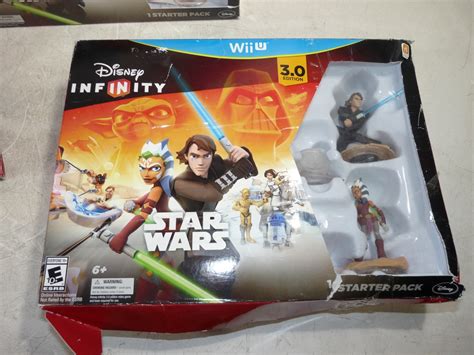 Lot of 5 Disney Infinity Star Wars Starter Pack Game 3.0 Edition ...