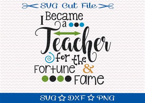 Teacher Svg Funny Teacher SVG File Teacher Appreciation | Etsy