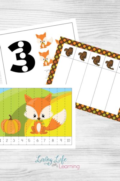 Fall Color by Number Addition Worksheets