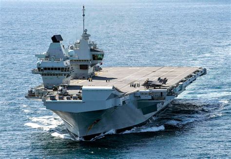 HMS Queen Elizabeth (R08) Conventionally-Powered Aircraft Carrier