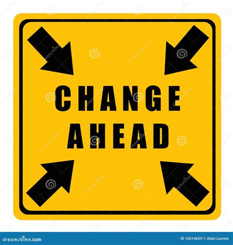 Change Ahead Clipart