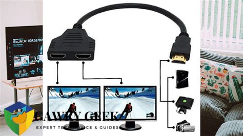 How Do I Setup Dual Monitors Using HDMI Splitter? - Gawky Geek