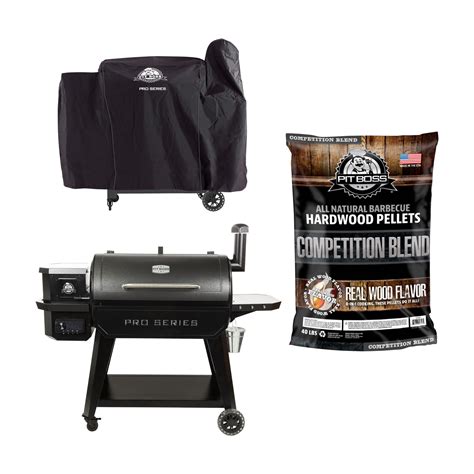 Shop Pit Boss Pro Series V2 1150-Sq Pellet Grill with Pit Boss Grill ...