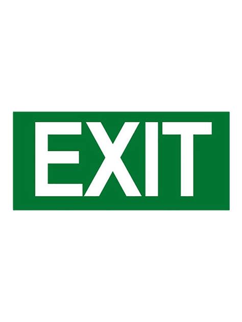 Exit Sign For Door