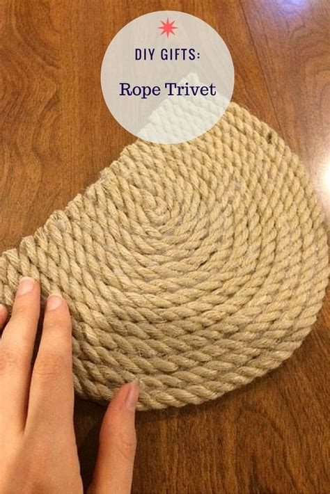 DIY Gifts: Rope Trivet :: Southern Savers