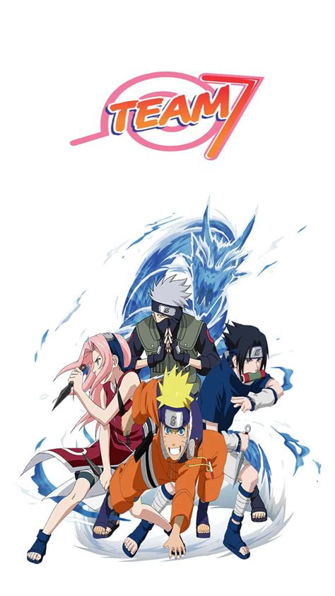 Download Team 7 - Kakashi, Naruto and Sasuke Wallpaper | Wallpapers.com