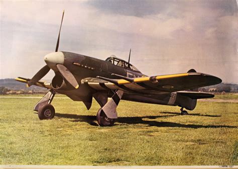 Hawker Typhoon 1B, EJ927 Vintage Concert Poster at Wolfgang's