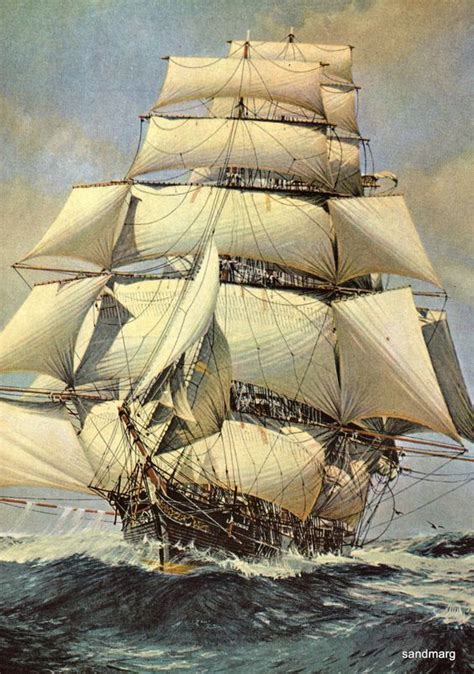 Clipper Ship Lightning Tall Ships, Old Sailing Ships, Ship Of The Line, Maritime Art, Sailing ...