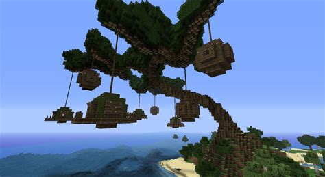 Tree Village Minecraft Project