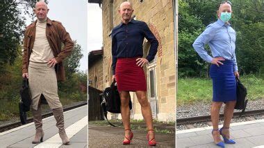 Instagram Influencer Mark Bryan Wears Heels and Pencil Skirts to Work Because ‘He Can’, His ...