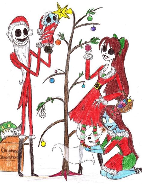 Jack, Sally, Judy, baby Justin, and Zero - Jack Skellington Fan Art ...