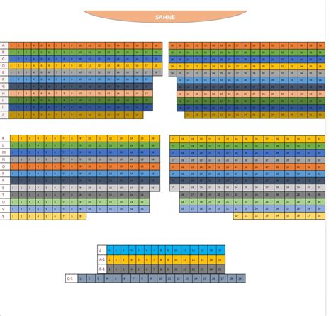 Arcada Theatre Seating Chart | Elcho Table