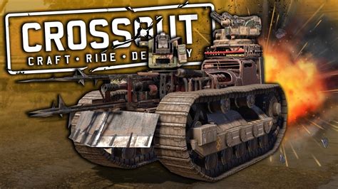 We Built Tanks & Battled Others Online In Crossout Multiplayer! - Crossout Funny Moments - YouTube