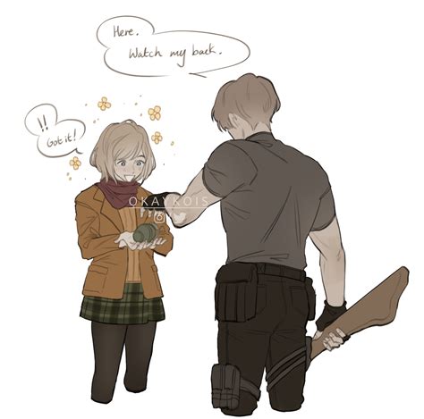 Resident Evil 4 Ashley X Leon