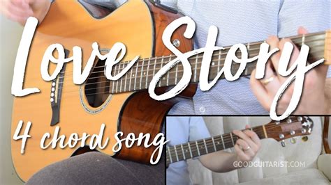 “Love Story” Easy Guitar Tutorial (No Capo) | Taylor Swift | Guitar ...