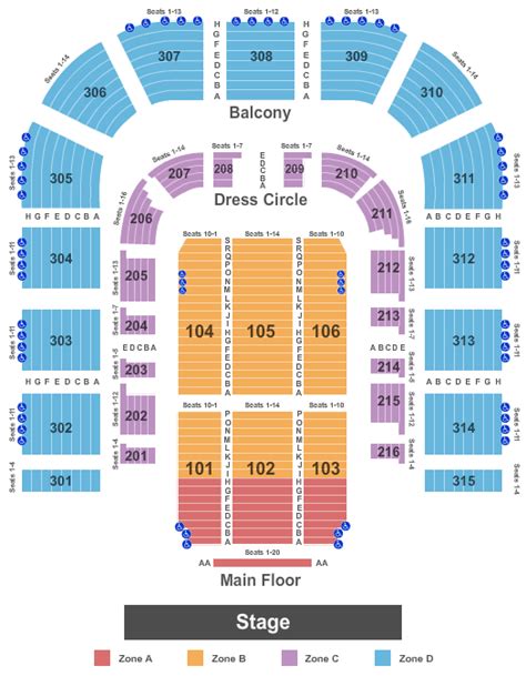 City National Civic Center San Jose Seating Chart | Elcho Table