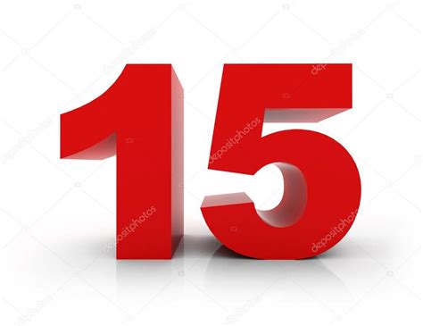 Number 15 Stock Photo by ©morenina 66714493