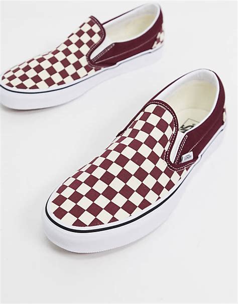 Look Vans Slip On Damier | ubicaciondepersonas.cdmx.gob.mx