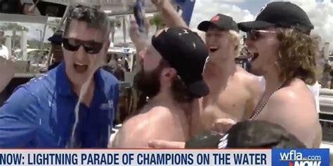 Video: Nikita Kucherov Gives Wild Interview at Stanley Cup Boat Parade ...