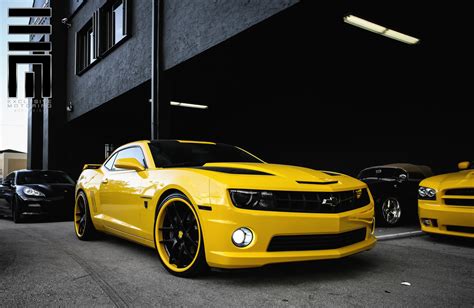 Dollzis: Bumblebee Black And Yellow Camaro