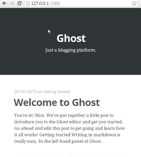 How to Install Ghost on Windows Markdown, Design Tutorials, Web Development, How To Introduce ...