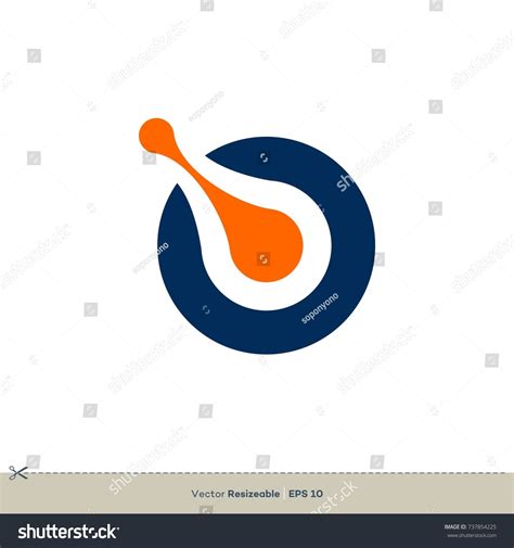 Letter O Vector Logo Template Illustration Stock Vector (Royalty Free) 737854225 | Shutterstock