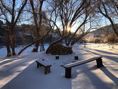 Camping by the River – Pecos River Cliff House