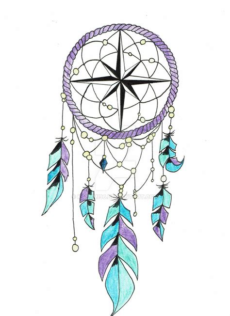 Dreamcatcher with compass by kasumi96 on DeviantArt