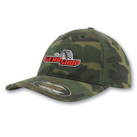 The Gear Shop - Camo Flexfit Cap | The Gear Shop