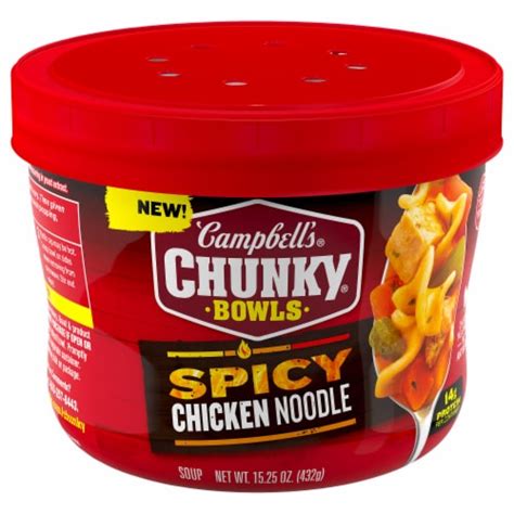 Campbell's® Chunky® Spicy Chicken Noodle Soup, 15.25 oz - Smith’s Food ...