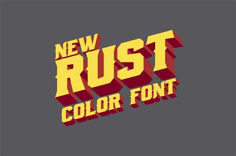 Rust | Stunning Display Fonts ~ Creative Market