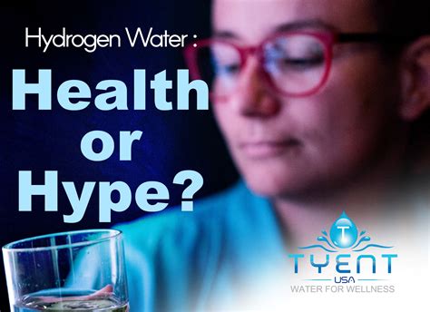 Hydrogen Water: Health or Hype? - TyentUSA Water Ionizer Health Blog