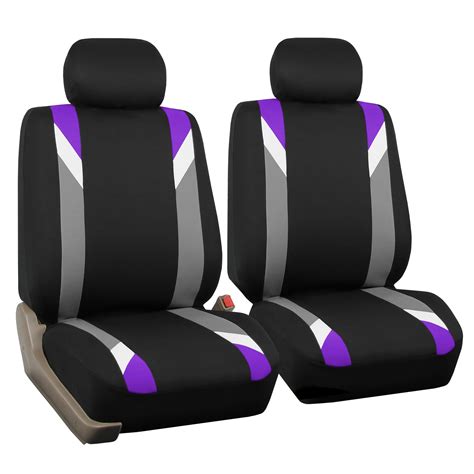 Seat Covers For Auto Car Purple W/ 3PC Carpet Floor Mats | eBay