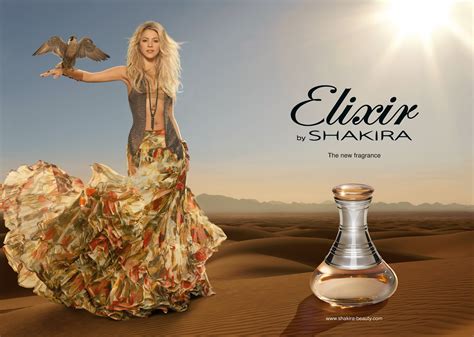 The Face of Beauty - Celebrity Fragrance: Elixir Perfume by Shakira